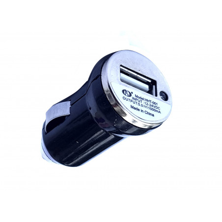 USB power supply from car cigarette lighter 12-24V output 5V 1A