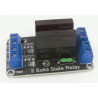 Module Shield Arduino avec 2 relais statiques 240 VAC / 2 A (max)