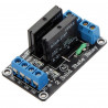 Shield Arduino Module with 2 solid state relays 240 VAC / 2 A (max)