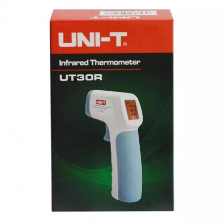 Termómetro infrarrojo para temperatura corporal (de + 32 ° C a + 45 ° C) UNI-T UT30R