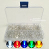 Set 300 pieces LED 3-5 mm various colors