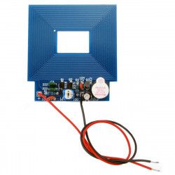 KIT Mini Metal Detector rileva oggetti metallici max 5 cm alimentazione 3-9 VDC
