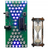 KIT Elektronische Sanduhr mit 57 LED animierter 5V DC einstellbarer Geschwindigkeit