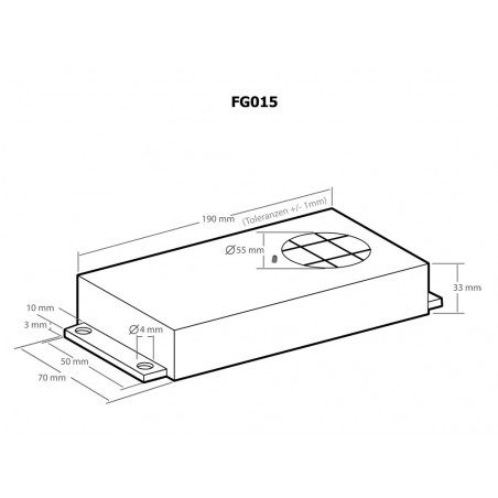 Tragbares Ultraschall-Störsender-Abwehrmittel für Nagetiere, Marder, Mäuse 200 m batteriebetrieben