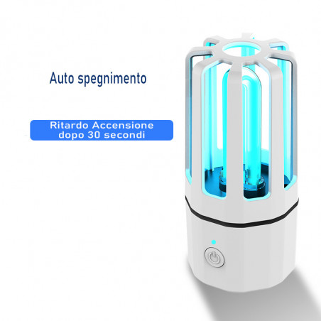 Stérilisateur universel à lampe UV-C rechargeable par USB avec minuterie