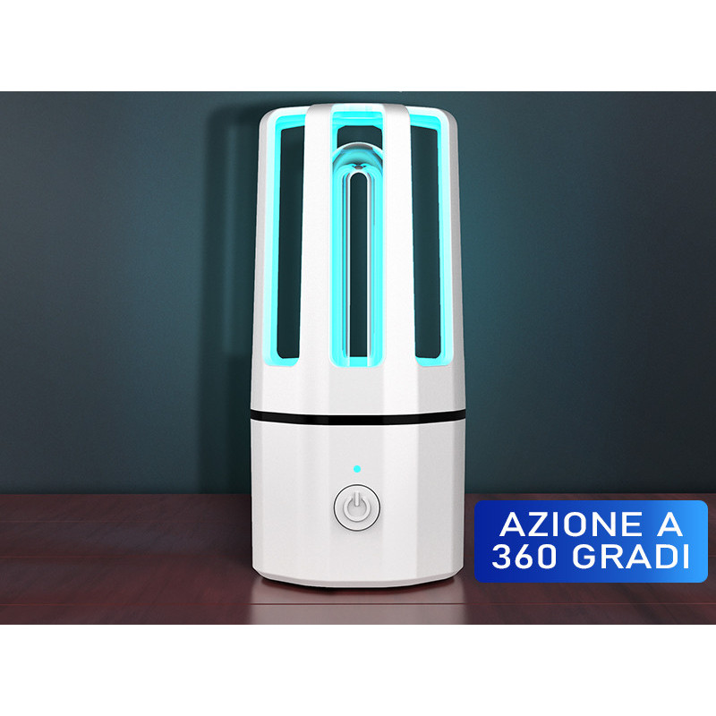 Sterilizzatore con ricarica wireless da 5 Watt Sterilizzatore con ricarica wireless da 5 Watt