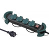 IP44 PRO Line PDUs mit Kabeltrommel, 4 Schuko-Buchsen, 16-A-Stecker, 4 m Kabel