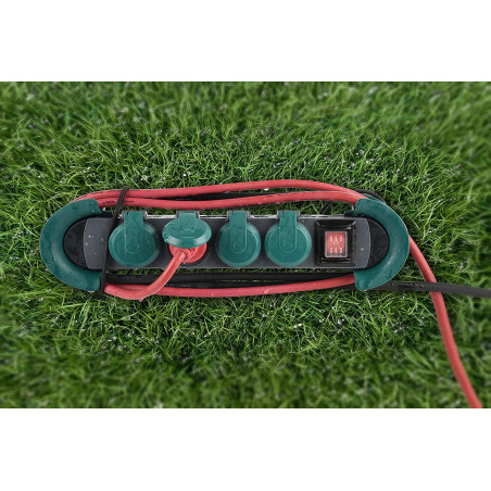 IP44 PRO Line PDUs mit Kabeltrommel, 4 Schuko-Buchsen, 16-A-Stecker, 4 m Kabel
