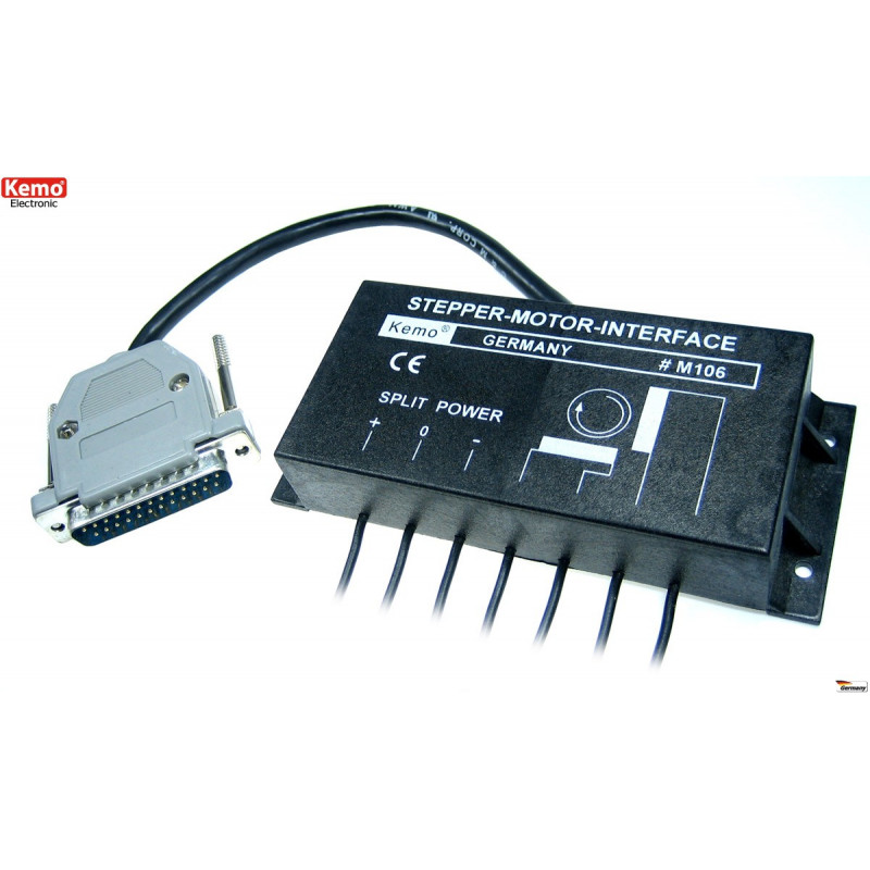 Parallel LPT 4-17V DC 2A bipolar stepper motor axis control interface