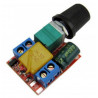 CONTROL DE VELOCIDAD DE POTENCIA PWM PARA MOTORES LED Y DC Potenciómetro 3-35V 5A