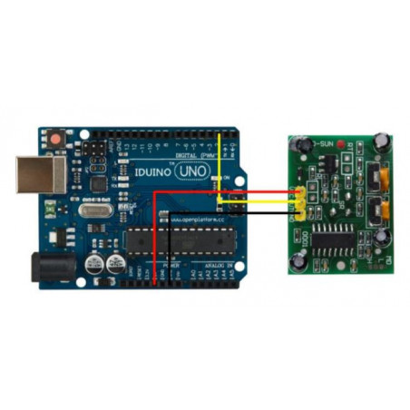 5V DC PIR Bewegungssensor mit Empfindlichkeit und einstellbarem Timer für Arduino