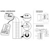 SET Indicateur de niveau capacitif pour batterie eau claire et sombre 100m 9V