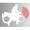 Neigungs-Diebstahlalarm für Motorroller Motorroller Fahrräder 0-12-25V