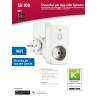 SH 100 Smart Home WiFi interruptor inalámbrico zócalo IoT Alexa, hogar de Google