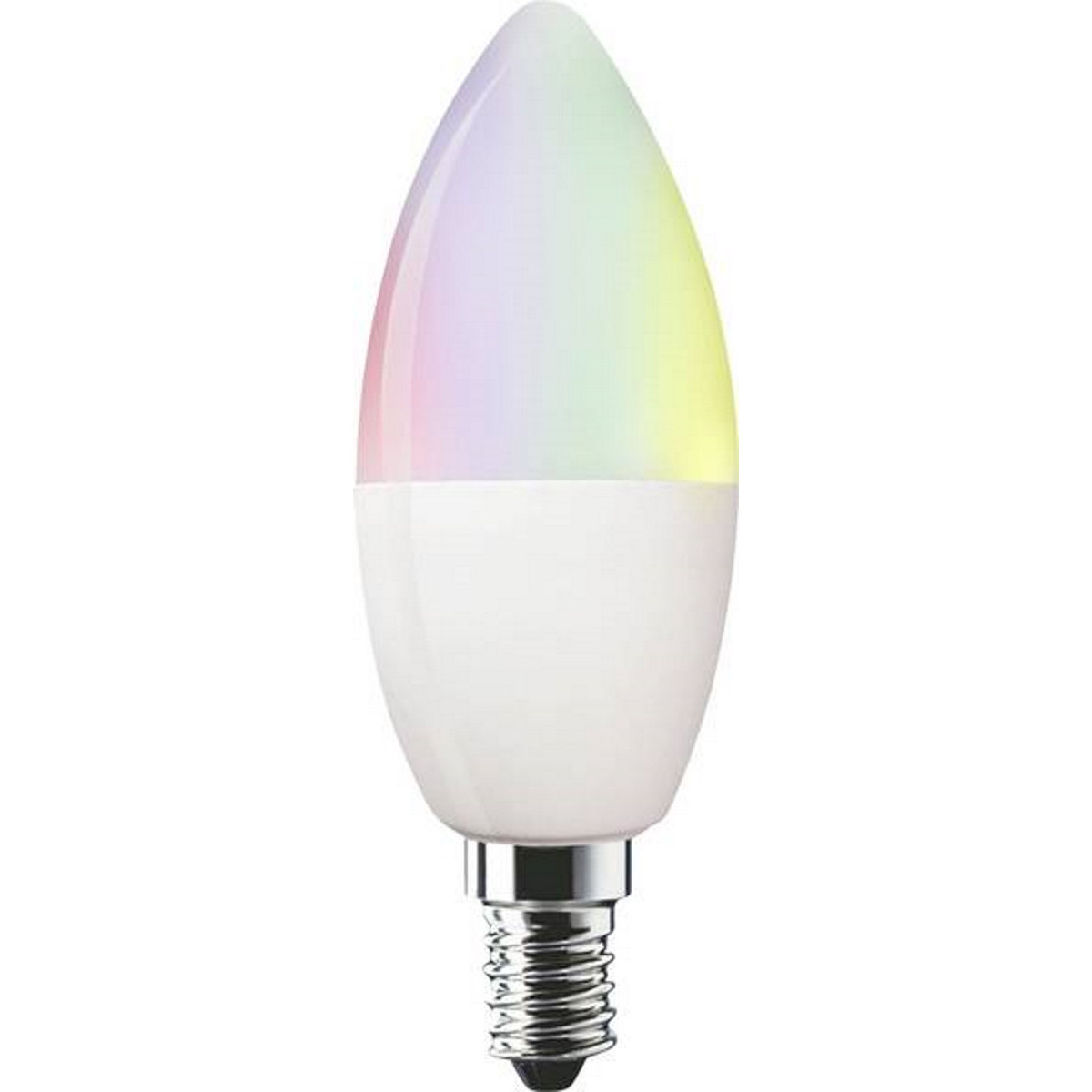 Bombilla inteligente multicolor compatible Alexa LED Estándar 5W E14