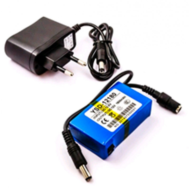UPS 1800mAh 300mA12V DC CCTV rechargeable lithium battery power supply