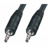 Audio Stereo Jack 3,5 mm Stecker / Stecker Kabel 0,6 m