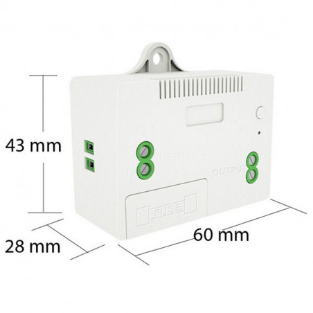 433 MHz 1 Channel 220 VAC wireless receiver for FR791 and FR792 switches