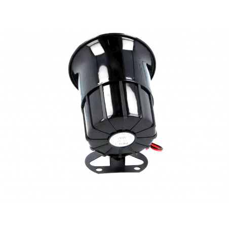 Transductor de sonido de 1 tono sirena dinámica 1300mA 12VDC 118dB