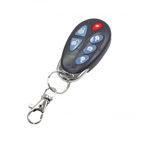 Mini système d'alarme KIT Sirène + Capteur magnétique de fenêtre de porte + Télécommande