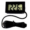 Digitalpanel-Thermometer -20 ° C + 70 ° mit 1 m batteriebetriebener Sonde