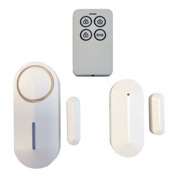 Wireless door and window bell siren alarm with remote control
