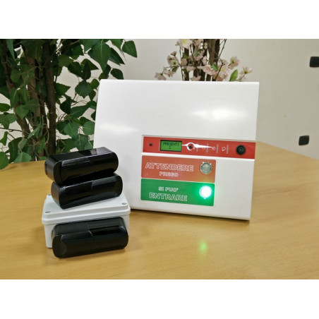 Access counter control for Sany Count anti-assembly shops with display
