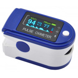 Oxymètre de pouls oxymètre de pouls et moniteur de fréquence cardiaque portable alimenté par batterie