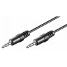 AUX Audio Stereo Jack 3.5 mm Male / Male 5m extension cable