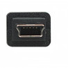 Cavo USB 2.0 A maschio / mini B 5 pin maschio 1,8 m Nero