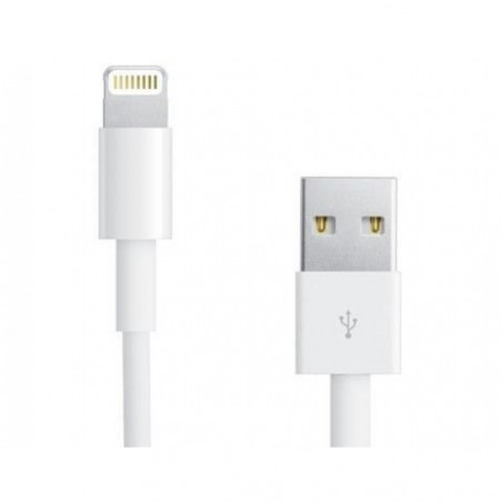 Cable Lightning a USB2.0 8p blanco 1m para iPhone iPad iPod