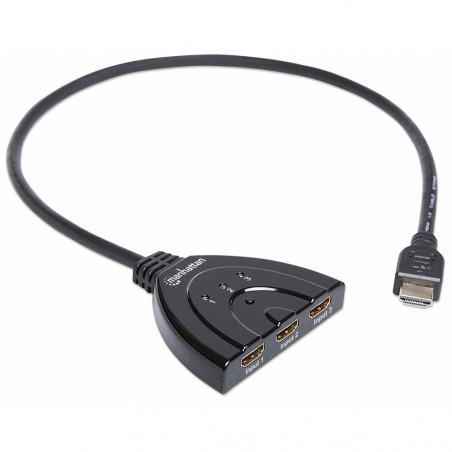 Switch HDMI 3 IN 1 OUT monitor 1080p 3D supporto HDCP commutazione auto manuale