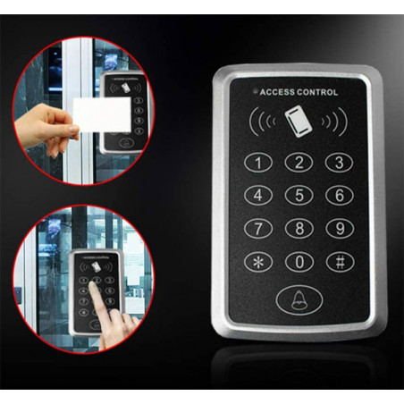 Access control keypad 125 kHz RFID reader door opener relay for lock