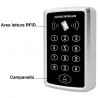 Access control keypad 125 kHz RFID reader door opener relay for lock