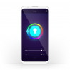 Bombilla multicolor RGBW SmartLife WiFi Aplicación Android iOS Alexa Google Home