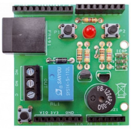 MEDIDOR DE POTENCIA Shield Arduino para ECODHOME MCEE USB & SOLAR