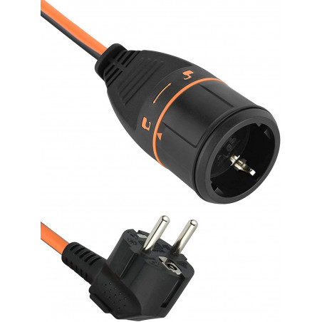 3G1.5 electric extension cable with 10 M anti-detachment Electralock locking mechanism