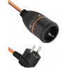 3G1.5 electric extension cable with 10 M anti-detachment Electralock locking mechanism