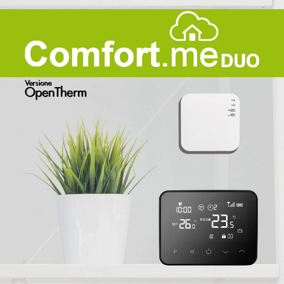 Comfort.me DUO, Il termostato wireless per tutte le caldaie