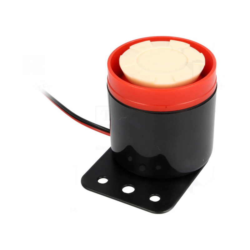 SIRENA PIEZOELETTRICA ALTA POTENZA 12V DC 120dB 350mA