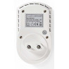 Lpg methane gas alarm from plug with siren and display