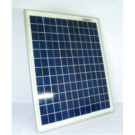 Panel módulo solar fotovoltaico 20W 12V 1600mAh 440x360x25 mm energía