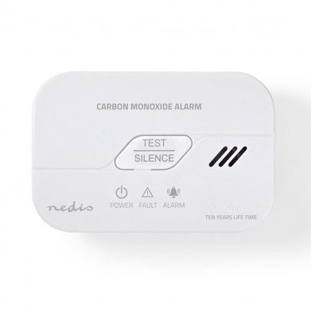 Carbon monoxide alarm siren 85 dB battery powered