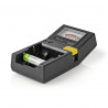 Tester indicatore prova carica Batterie Pile AA  AAA C Bottone D 9V