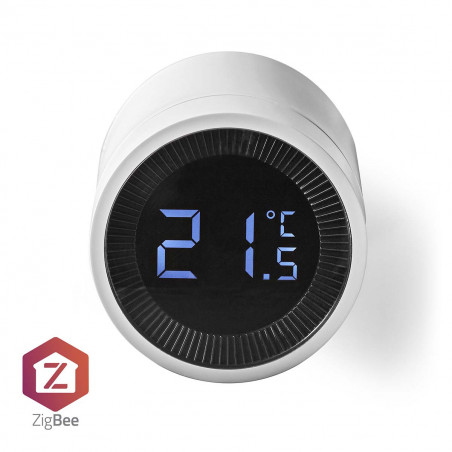 Système de contrôle de tête thermostatique intelligent pour radiateurs ZigBee