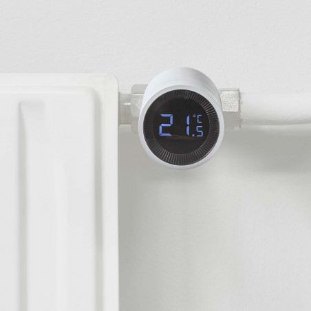 Système de contrôle de tête thermostatique intelligent pour radiateurs ZigBee