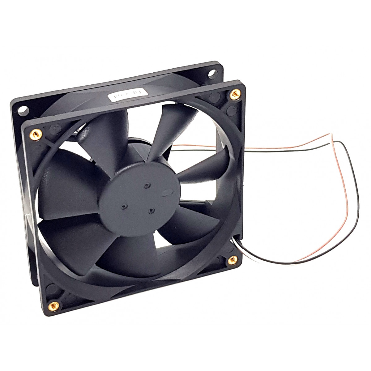 Ventilateur Serveur YJ 92x92x25mm - 12V, 0.18A, 2 Fils, Ouvert Jamais Utilisé