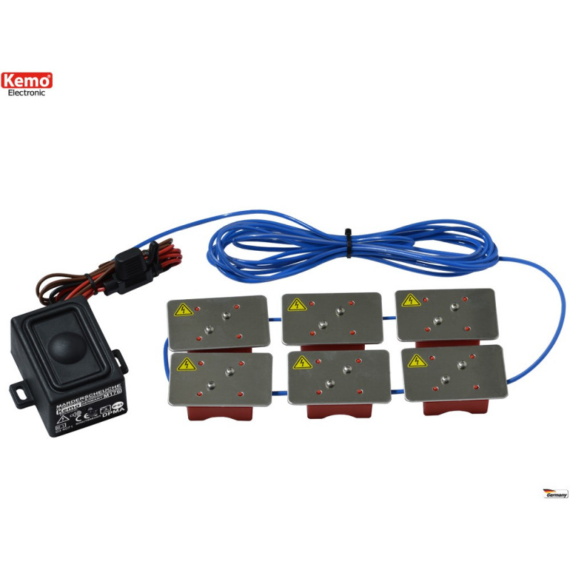 High voltage ultrasonic repellent Mice Martens Rodents car waterproof IP65