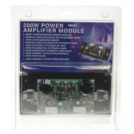 Mounted 1 channel 200W audio amplifier module for 4-8OHM speakers