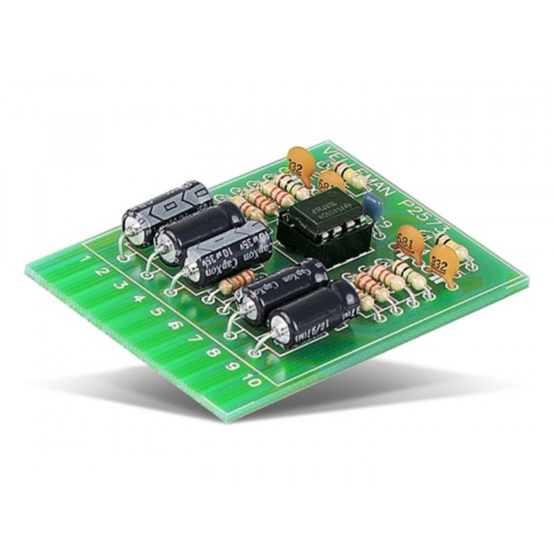 RIAA STEREO Preamplifier KIT for turntables, magnetic cartridges and pickups